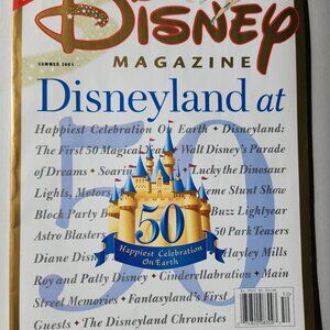 Disney Magazine (Bundle Discount) Summer 2005 Disneyland's 50th Anniversary